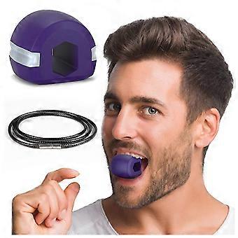 Jaw Exerciser, Jawline Exerciser,Jaw Exerciser For Women Men(1Pcs,Purple)