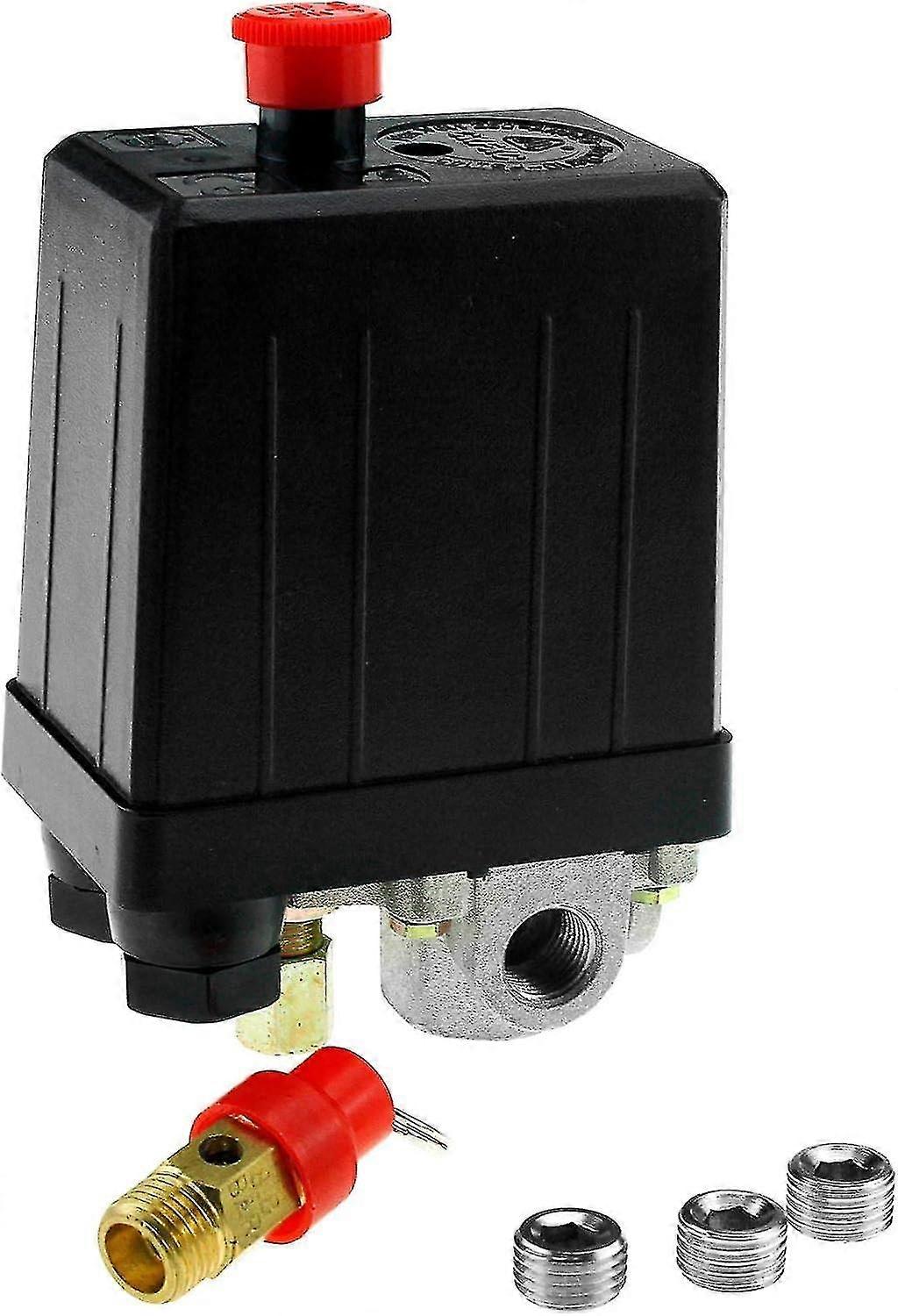Single phase air compressor pressure switch (4 ports), 12bar