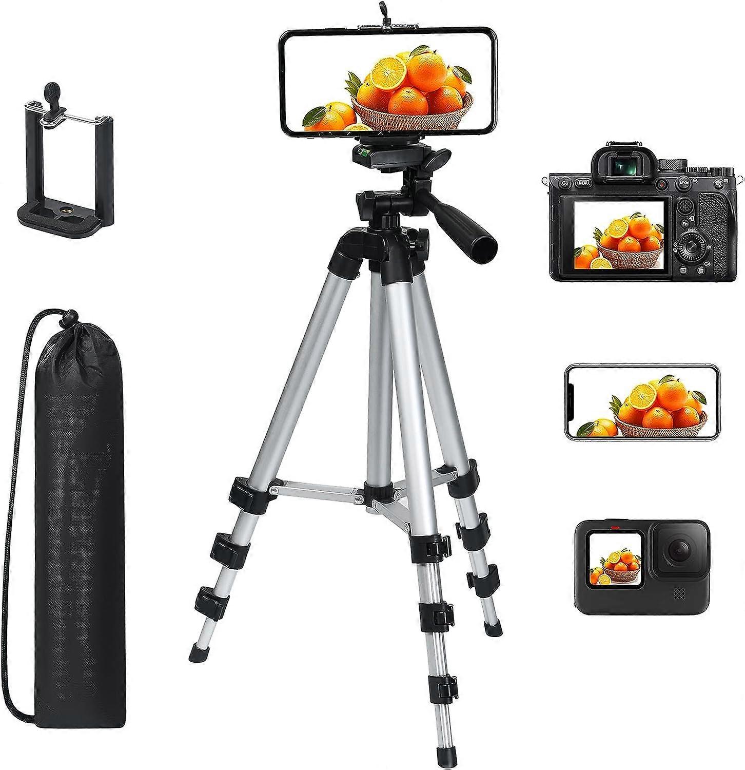 Portable Smartphone Tripod with Adapter (Black)