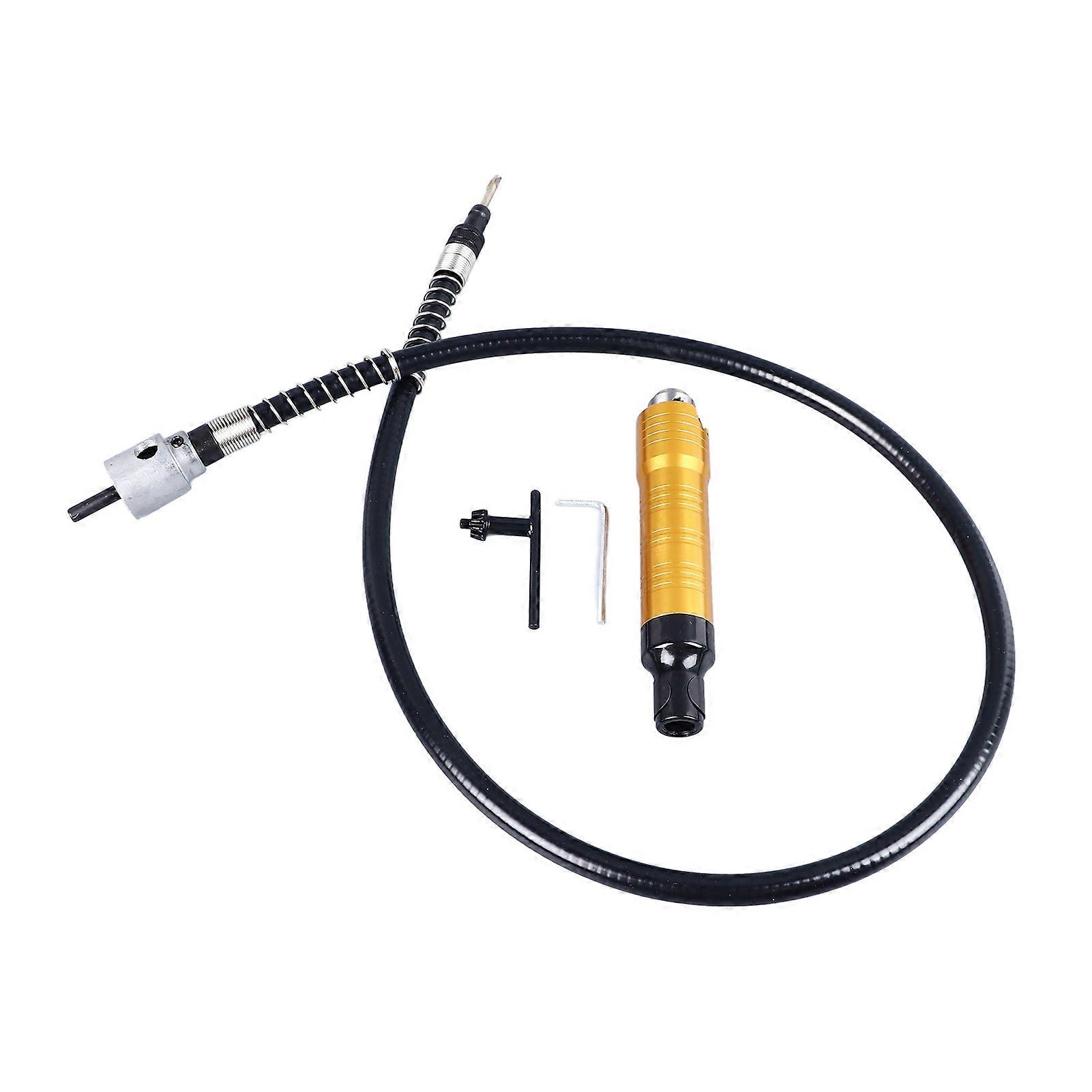 Jadeshay Flexible Shaft Adapter Attachment Flexible Extension Tool for Power Drill Converter(Rubber) BS3XM