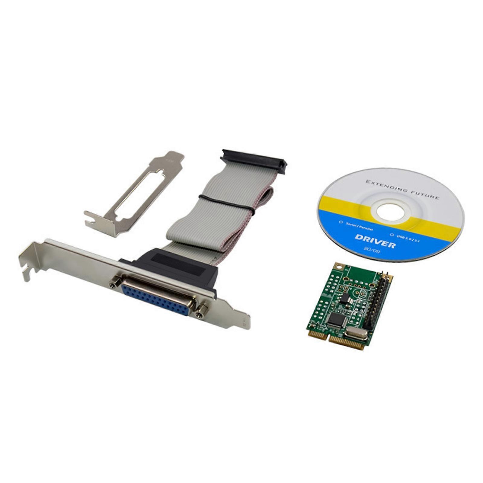 HOT MiniPCIE CH382L 1P Serial Parallel Port Additional Control Card Industrial