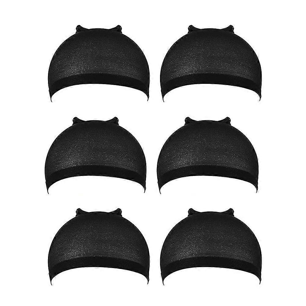 6 Pcs Stocking Wig Caps