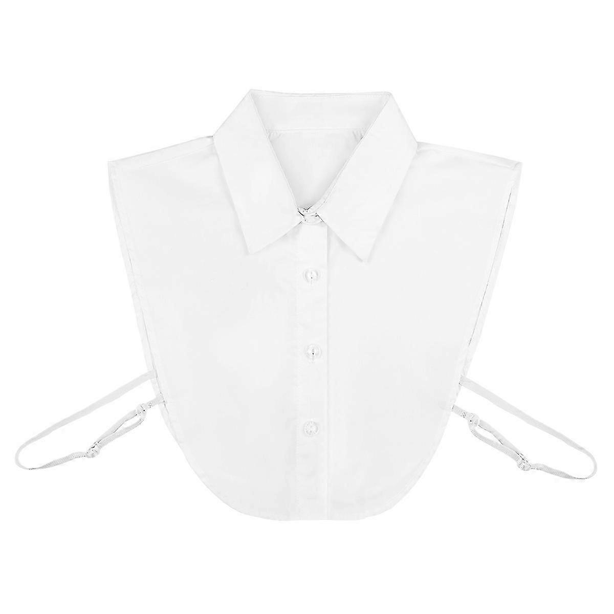 Faux Col Détachable Strass Pour Femme - Mousseline Élastique - Accessoire Mode Pour Robes Et T-shirts - 7