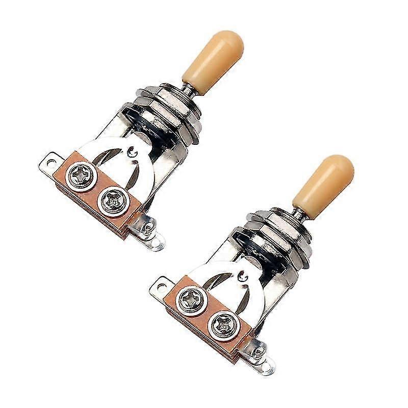 Metric 3 Way Short Straight Guitar Pickup Selector Toggle Switch Knob For Gibson Epiphone Lp Les Pa