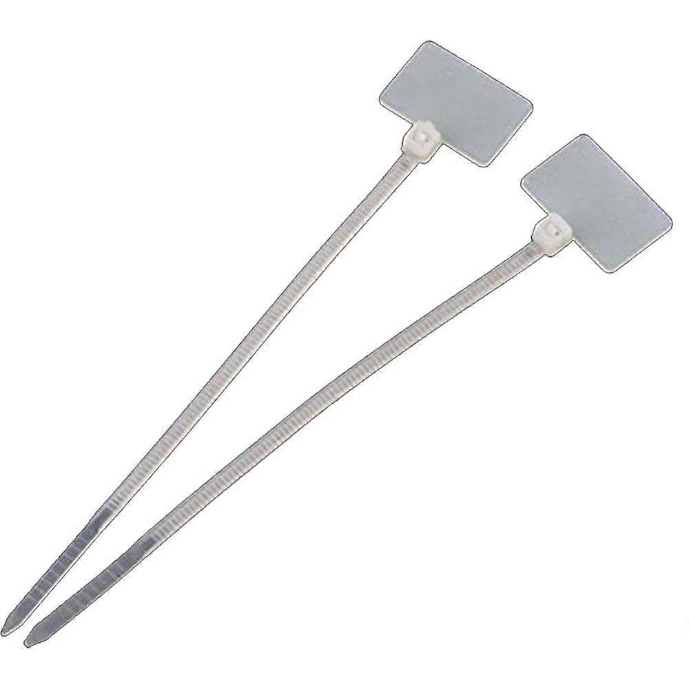 Ethernet Wire Zip Ties ,Cable Mark Tags Nylon Power Marking Label (100pcs),100 Pcs