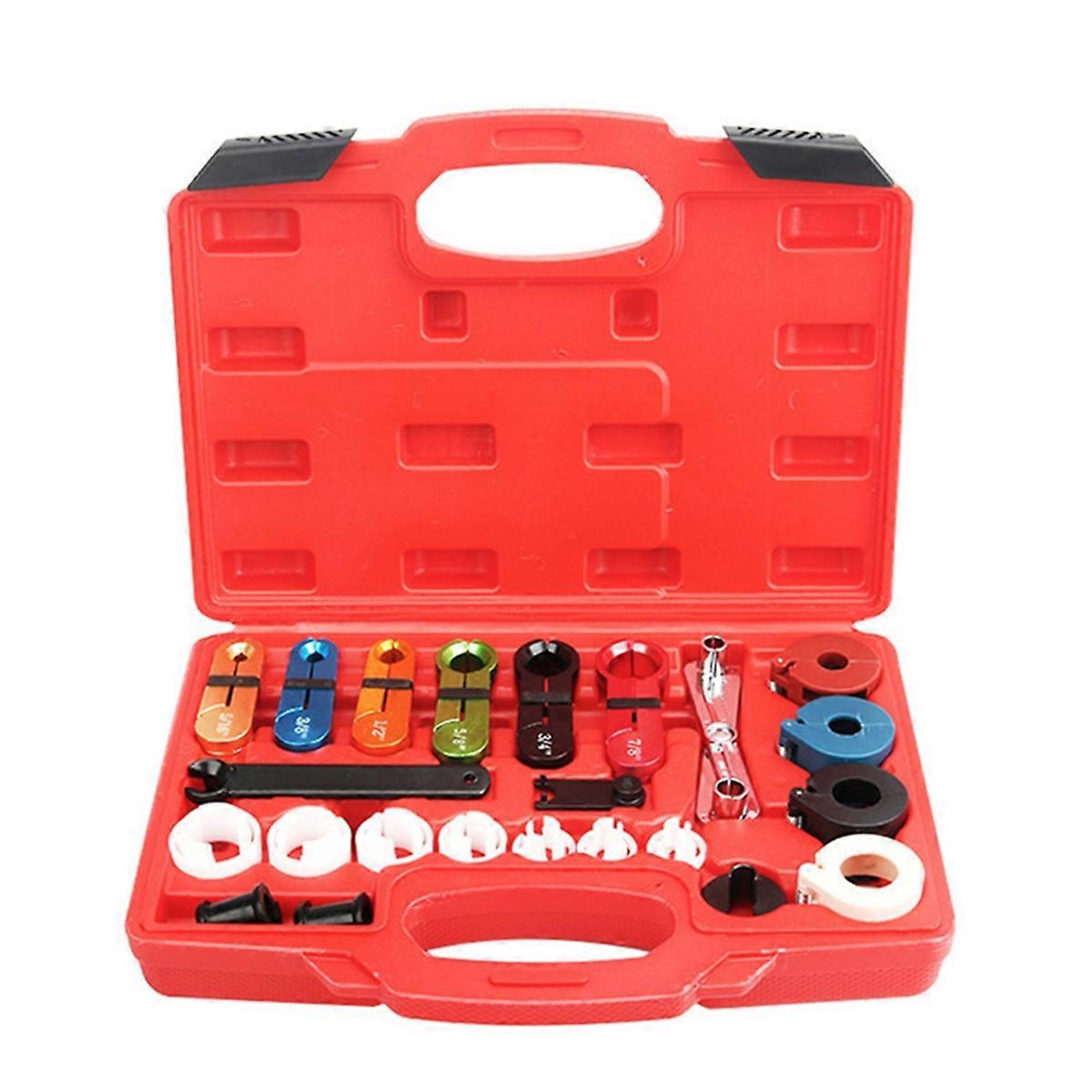 22pc Quick Disconnect Tool Set Line Disconnect Tool Kit for A/C Fuel  mission Systems Air Fuel Line Removal Tool