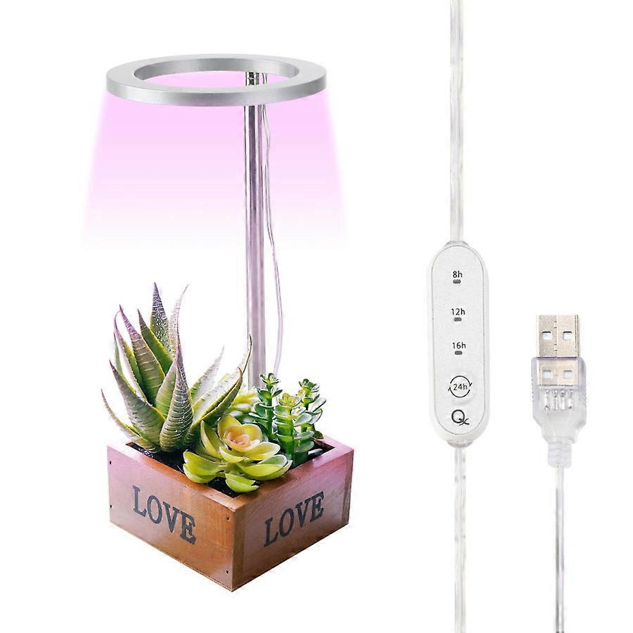 Custom Logo Full Spectrum LED Grow Light with Telescopic Pole