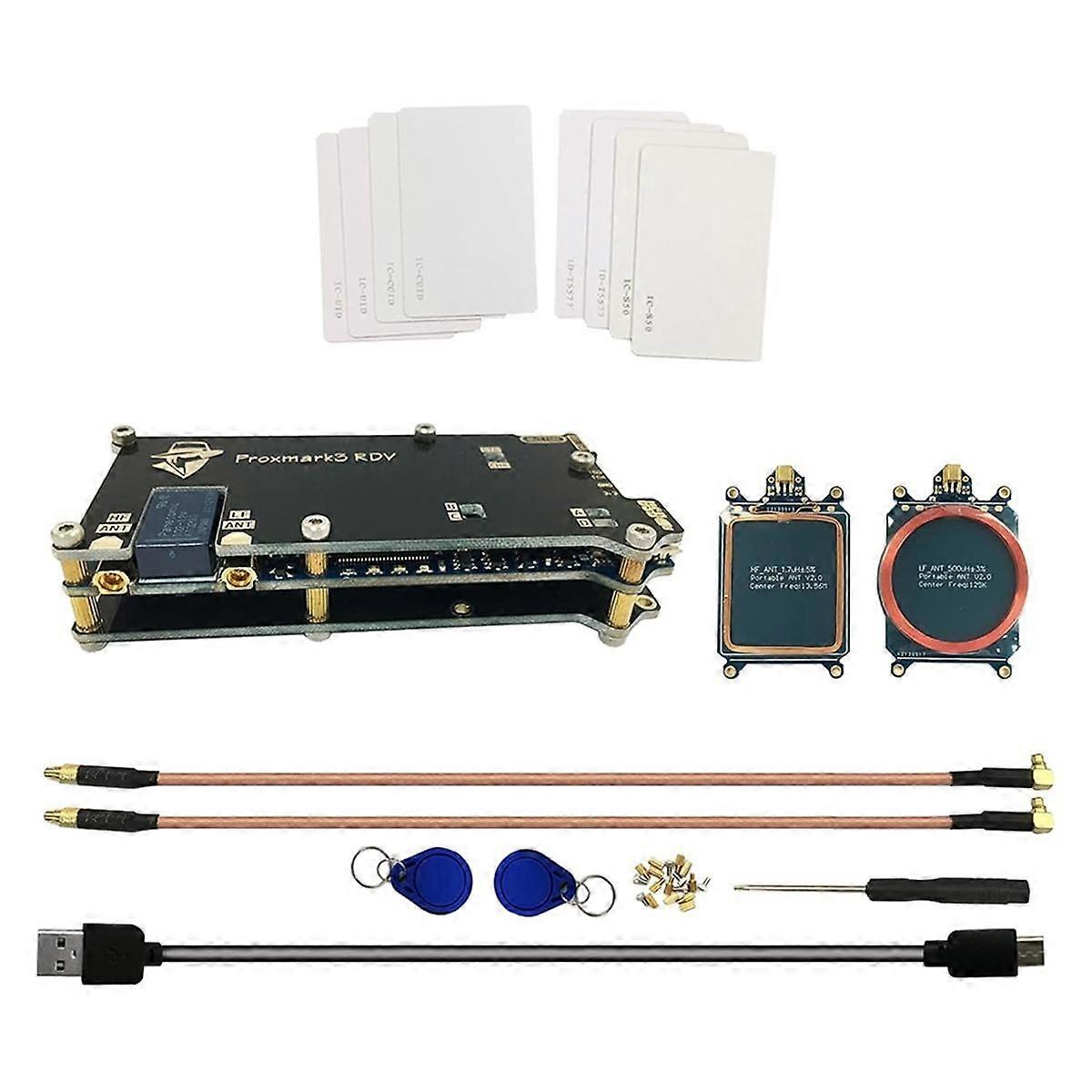Ulepszona pamięć 512k Proxmark3 RDV2 PM3 DEV Proxmark 3 Kit NFC RFID Cloner Reader IC ID M1 Card Rea