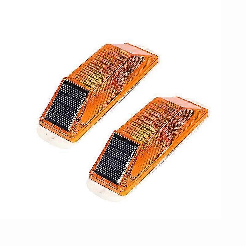 Solcellsdriven strobevarningslampa med LED-chip, uppladdningsbar solcellsdriven nattsäkerhetskörningslampa, strobeblixtvarningslampa med LED-chip, biltillbehör