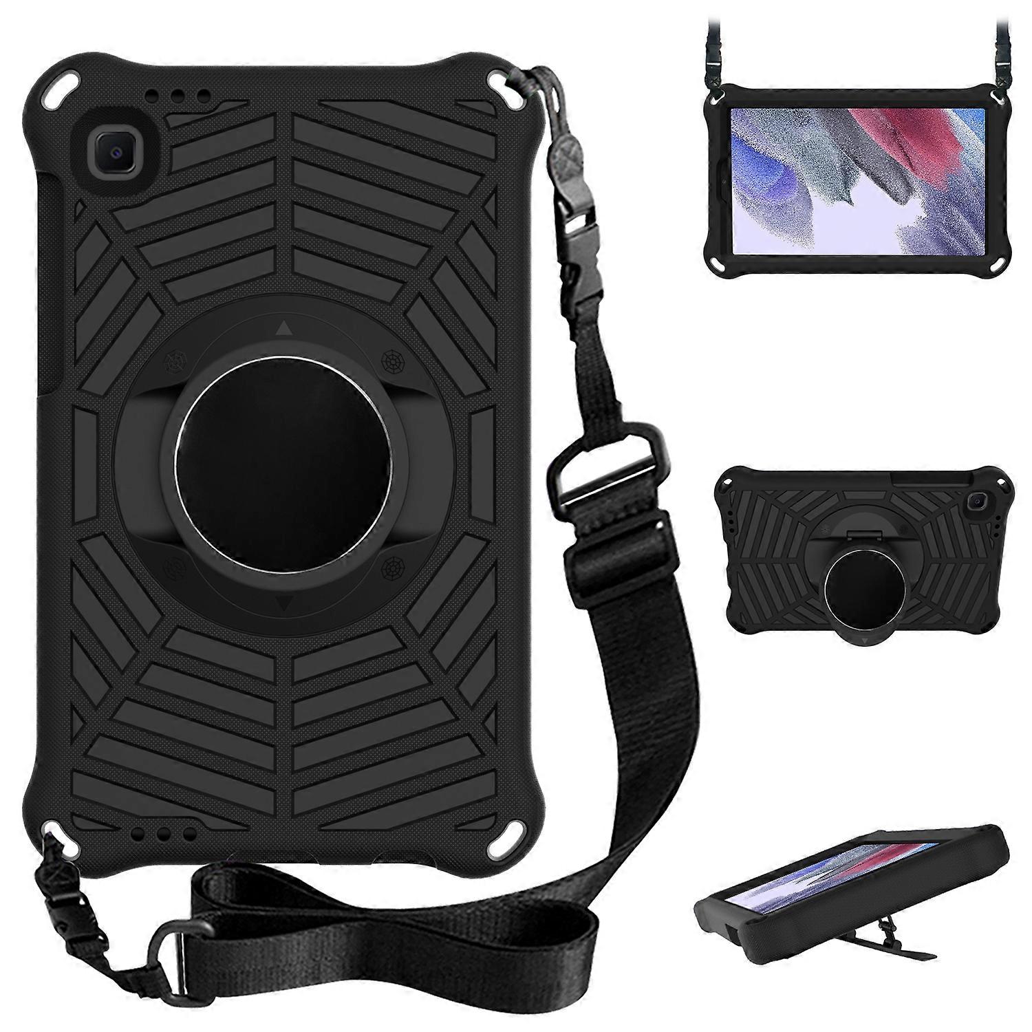 For Samsung Galaxy Tab A7 Lite 8.7 SM-T220 / SM-T225 Spider King EVA Protective Case with Adjustable Shoulder Strap & Holder
