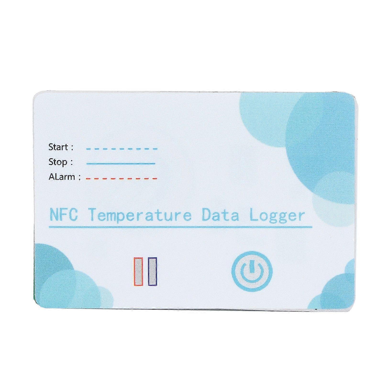 NFC Temperature Data Logger Disposable Recorder Accessory with USB Bluetooth for Medicine