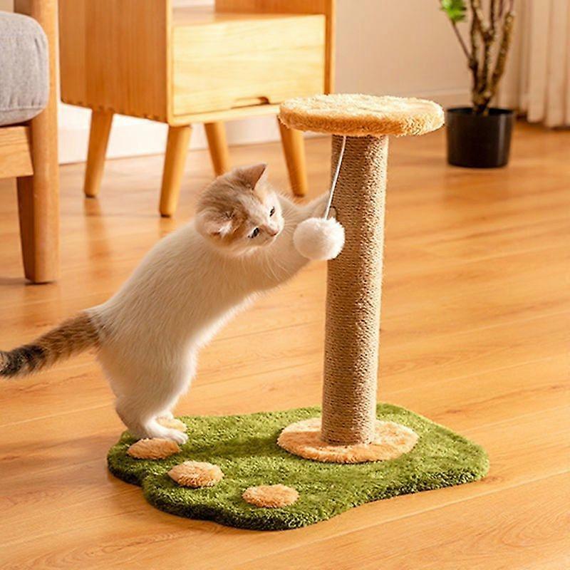 Standing cat claw board durable not fall off teasing cat sisal ball cat toys(suitable for kittens)