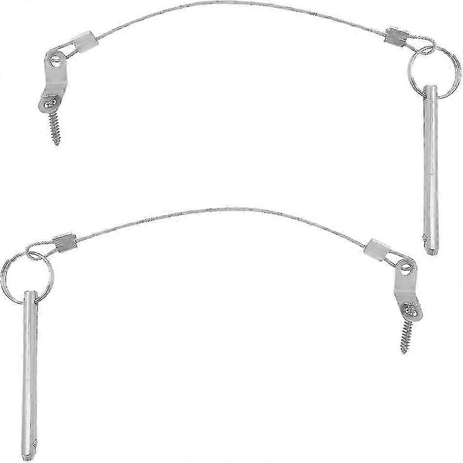 Quick Release Pin,top Pin Diameter2pcssilver