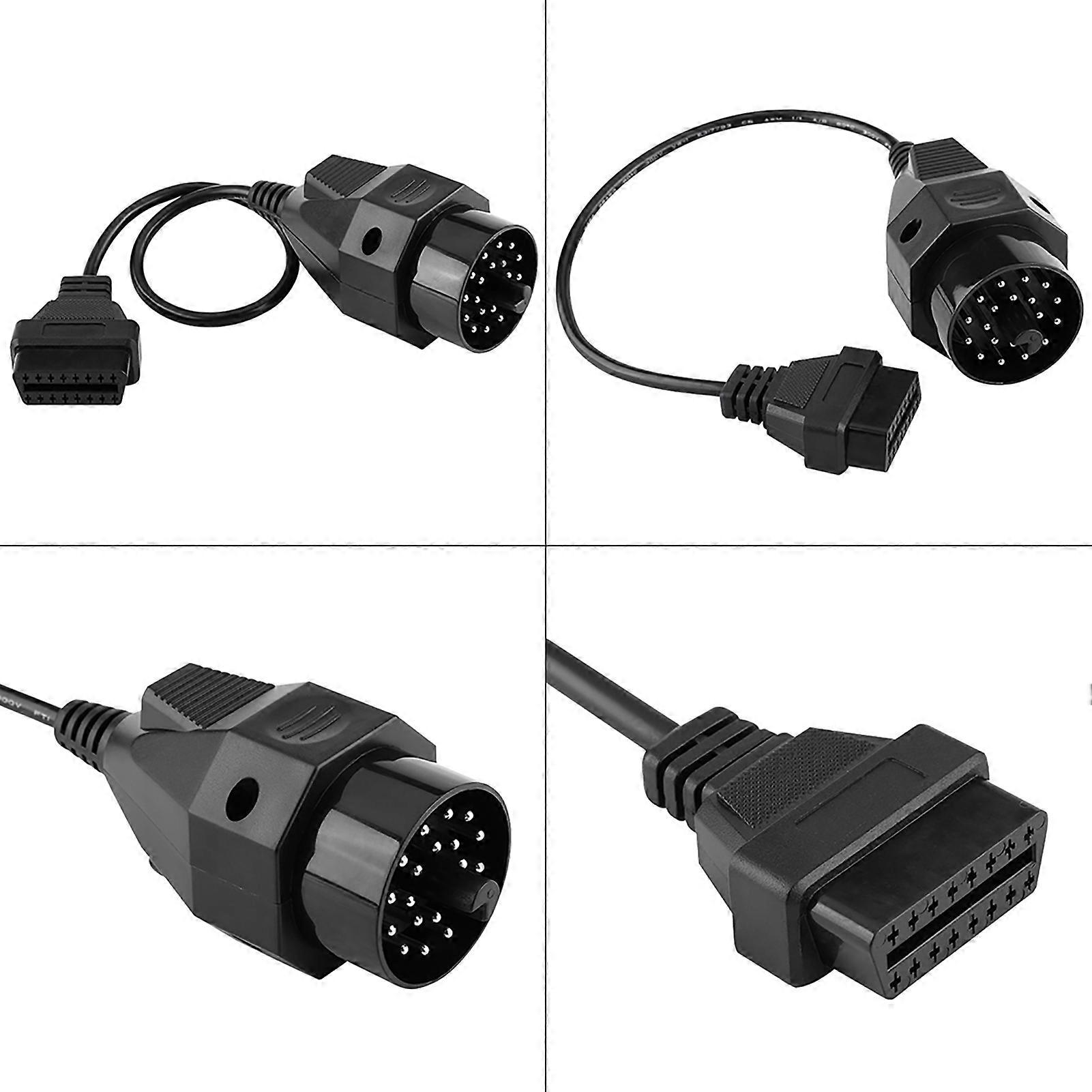 20 Pin to 16 Pin OBD2 Adapter Connector Scanner Cable for E36 E38 E39 E46 E53 X5 Z3