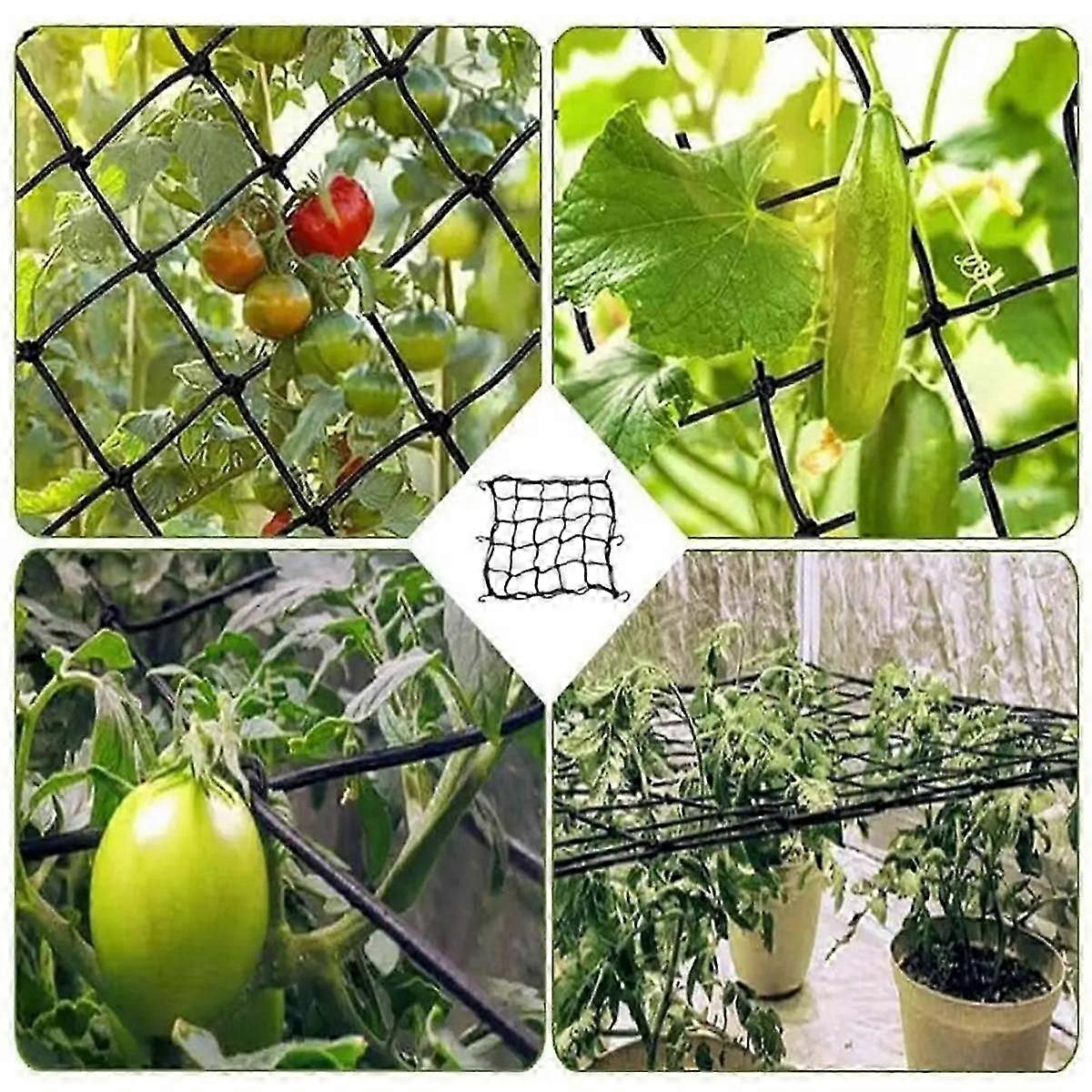 90Cm Garden Trellis Netting Heavy-Duty Garden Plant Support Net Cucumber Trellis Netting Climbing Plants Grow Mesh