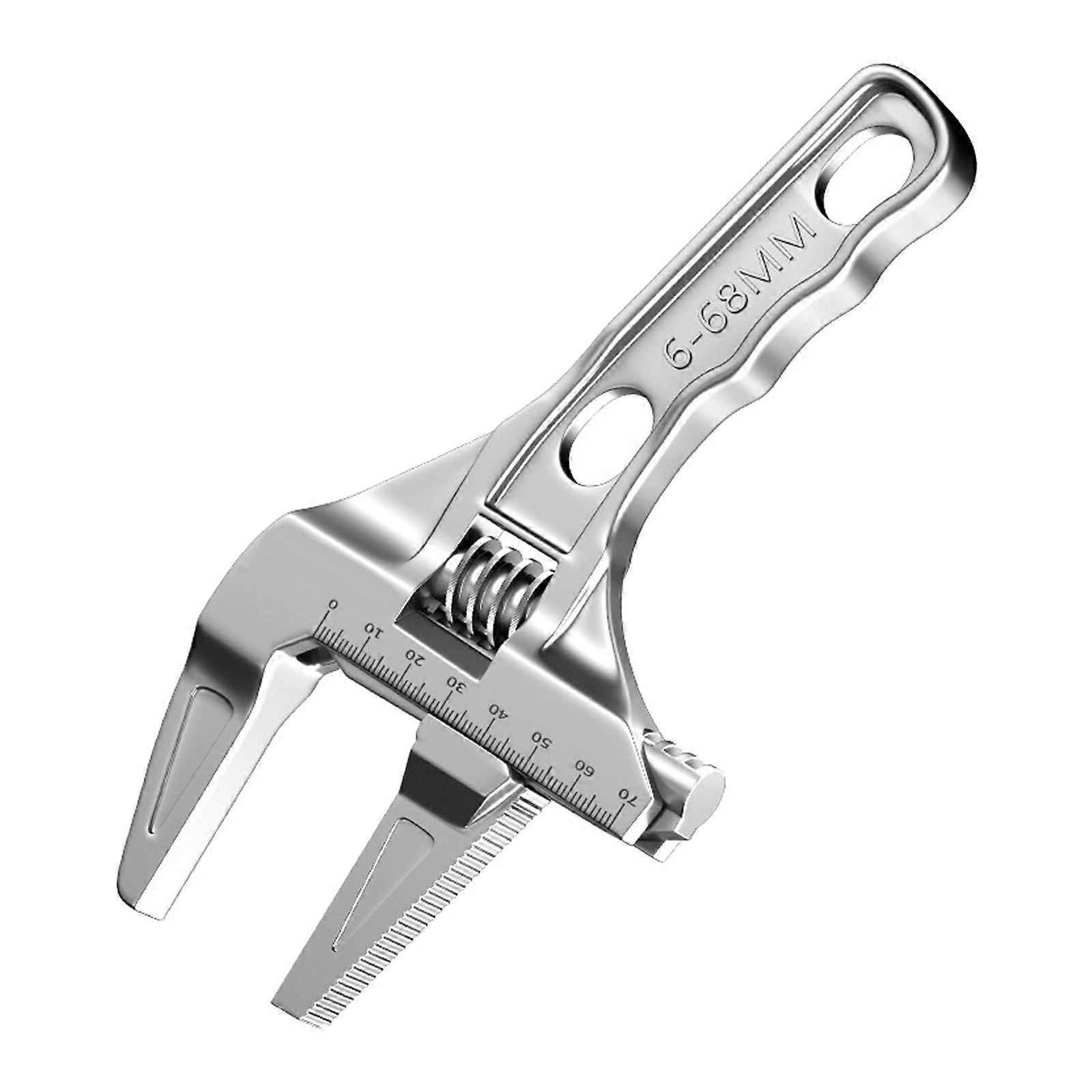 Adjustable Faucet Wrench for Tight Space Under Sink Wrench Faucet Tool Multifunctional Sink Plumbers Wrench for Bathroom