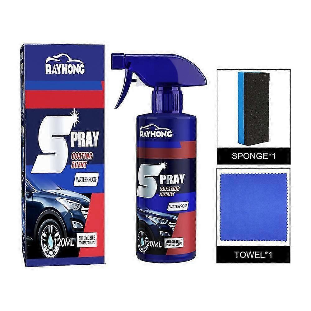 New 120ml RAYHONG Quick-acting Coating Spray Car Nano-ceramic Coating Agent Carz