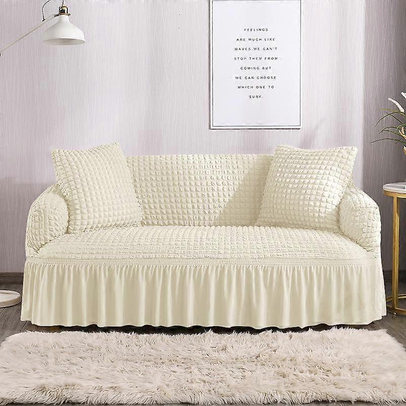 Skirt Oriented Sofa Pad Full -coveted Elastic Sofa Cover Indoors Can Be Disassembled and Sofa Cover 1/2/3/4 Seater Sofa Armchair Cover