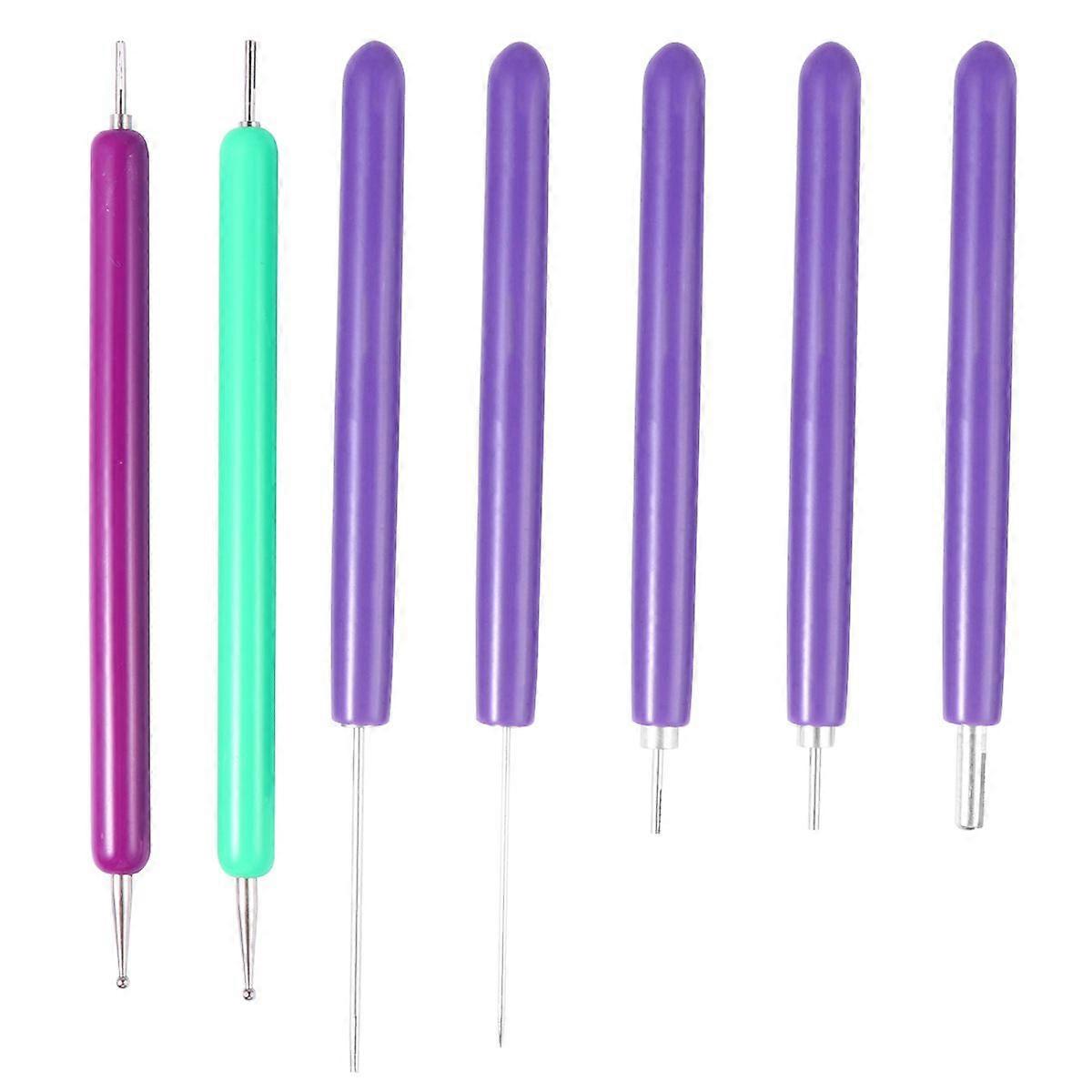 7pcs in 1 Set DIY Paper Rolling Tool Kit Handmade Rolling Pen for Arts Craft
