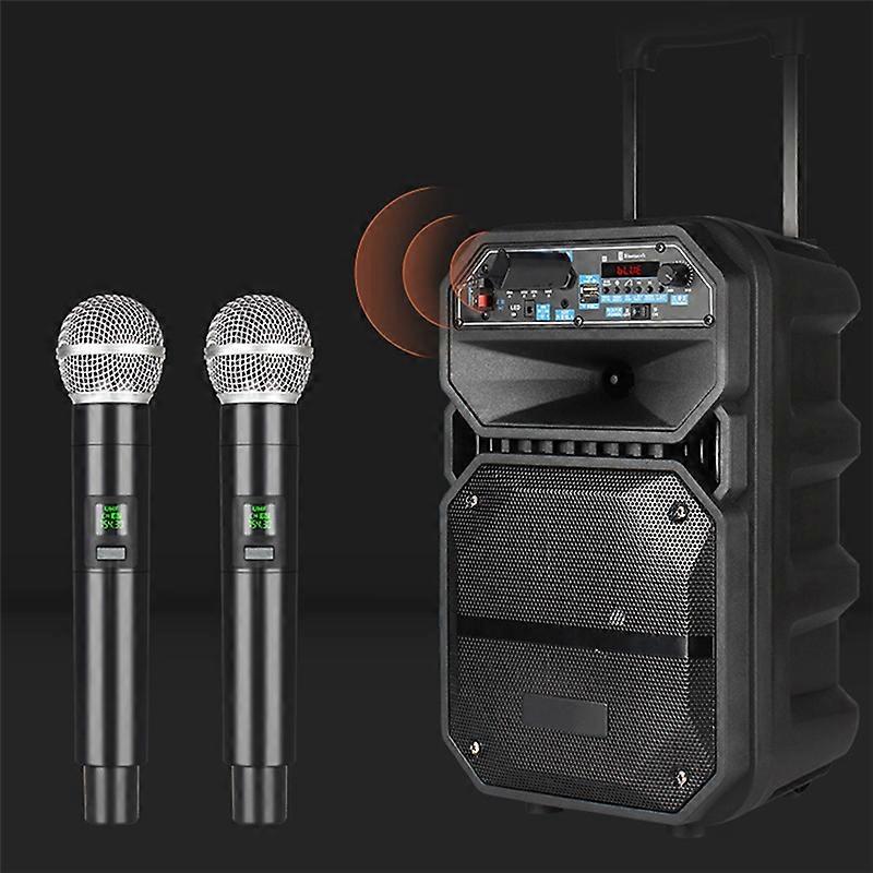 Wireless Microphone UHF Karaoke Handheld 1 Channel Lithium Battery