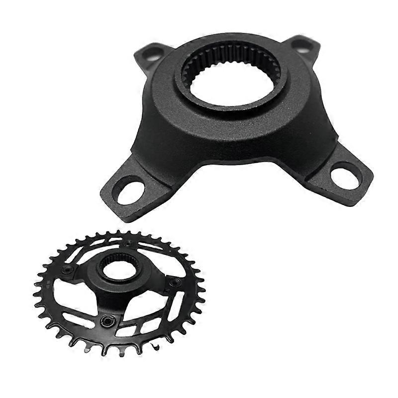 E-BIKE Mid Motor Chainring Adapter Spider Chain Ring Adapter 104BCD Bicycle Crankset for M500 M510 M