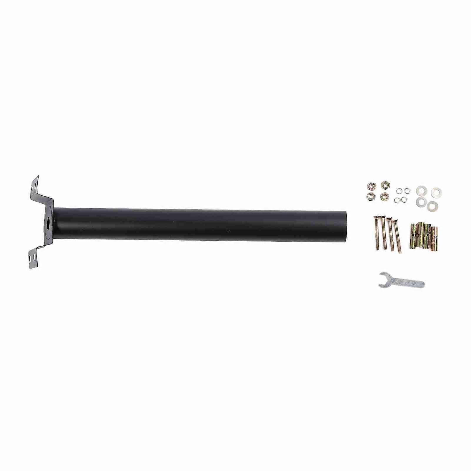Support mural pour lampadaire extérieur, 50 cm, noir