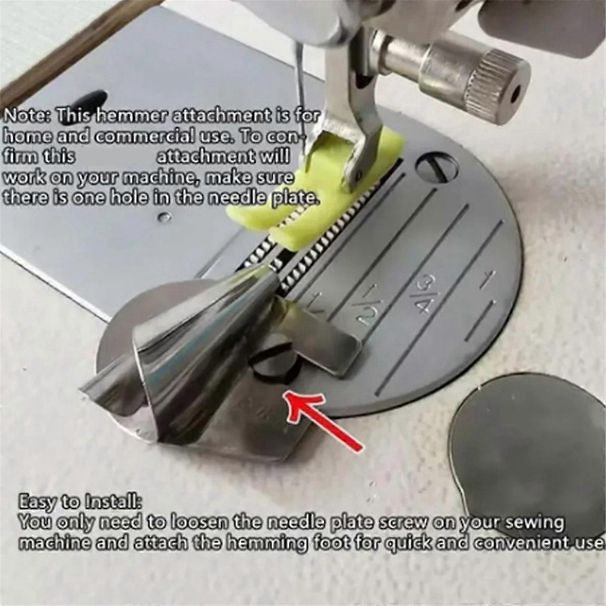 3mm-10mm Sewing Rolled Hemmer Foot Sewing Machine Presser
