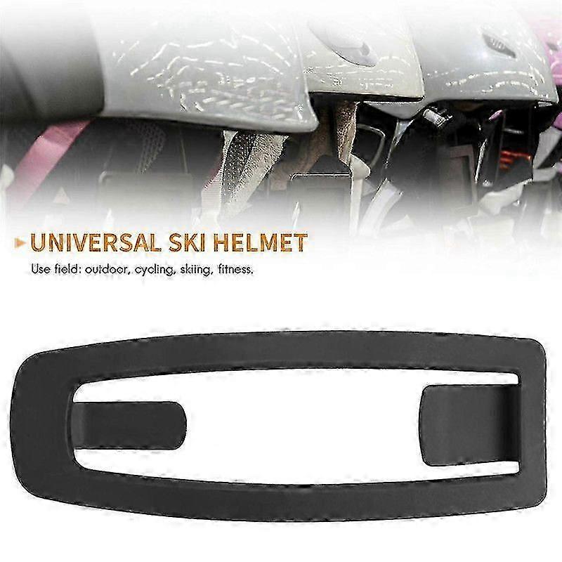 通用滑雪头盔配件 头盔护目镜 腰带夹 护目镜 腰带扣