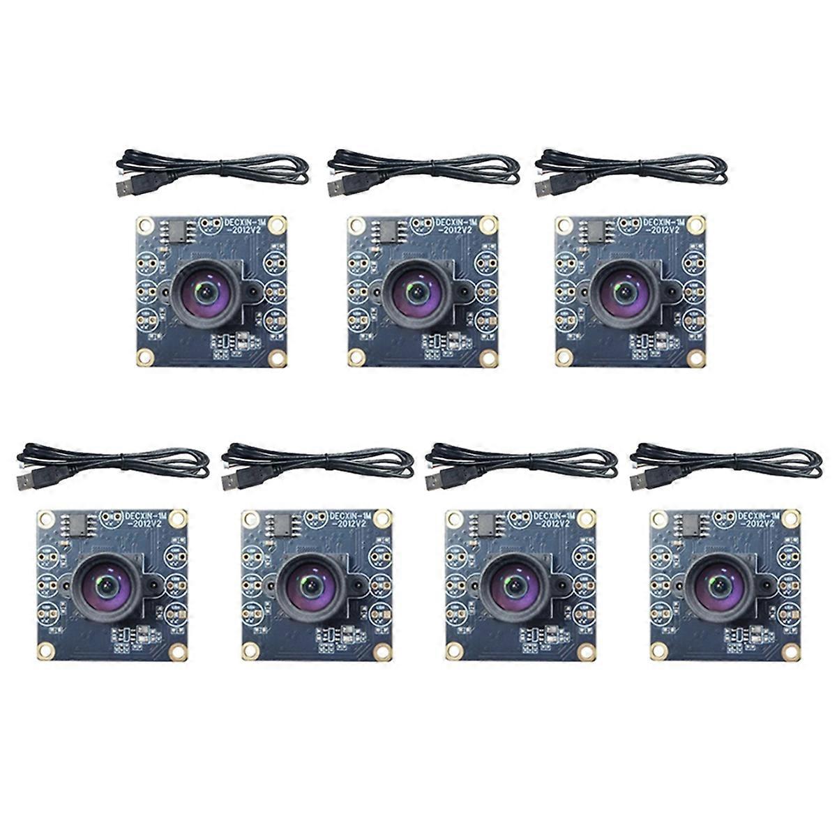 7 قطع 100 درجة وحدة الكاميرا 1MP OV9732 1280x720 USB التركيز اليدوي للسائق مع كابل 0.6 متر