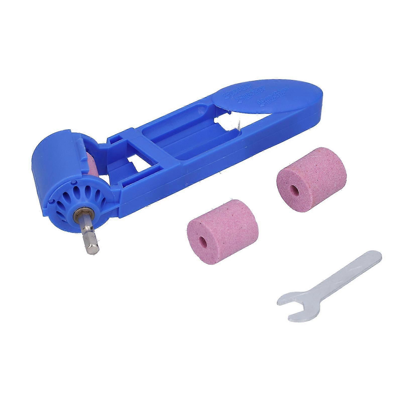 Drill Sharpener Handheld StraightShank TwistDrill Cutting Edge Grinding Tool for Electric Drill