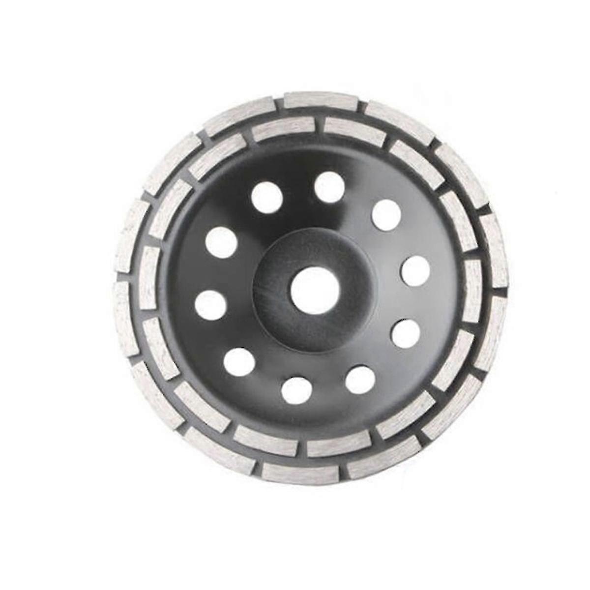 180mm Diamond Double-Row Grinding Wheel for Concrete or Stone