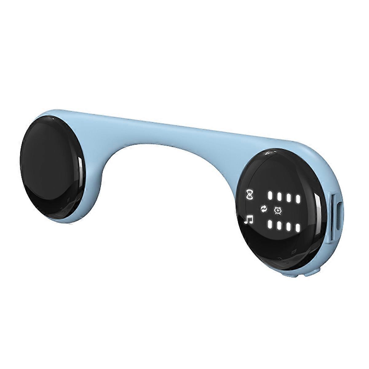 Bone Conduction Bluetooth Speaker White Noise Sleep Aid Music Box with LED Display Support TF Card