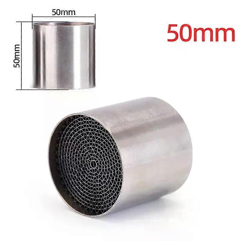 48/50/53mm Universal Motorcycle Exhaust Front Header Mid Link Pipe End Connect Pipe DB Killer for Escape Moto Muffler Silencer