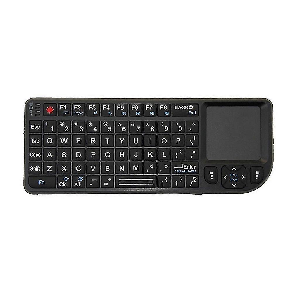 A8 2.4GHz Mini Backlit Wireless Keyboard Air Mouse Touchpad for Projector TV Box