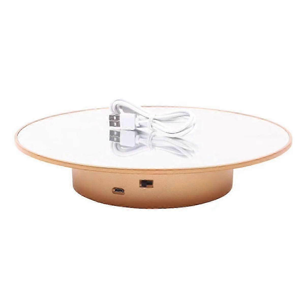 Motorized Turntable Display for Mannequin Head Wig Display Stand 360 Degree Electric Rotating Displa