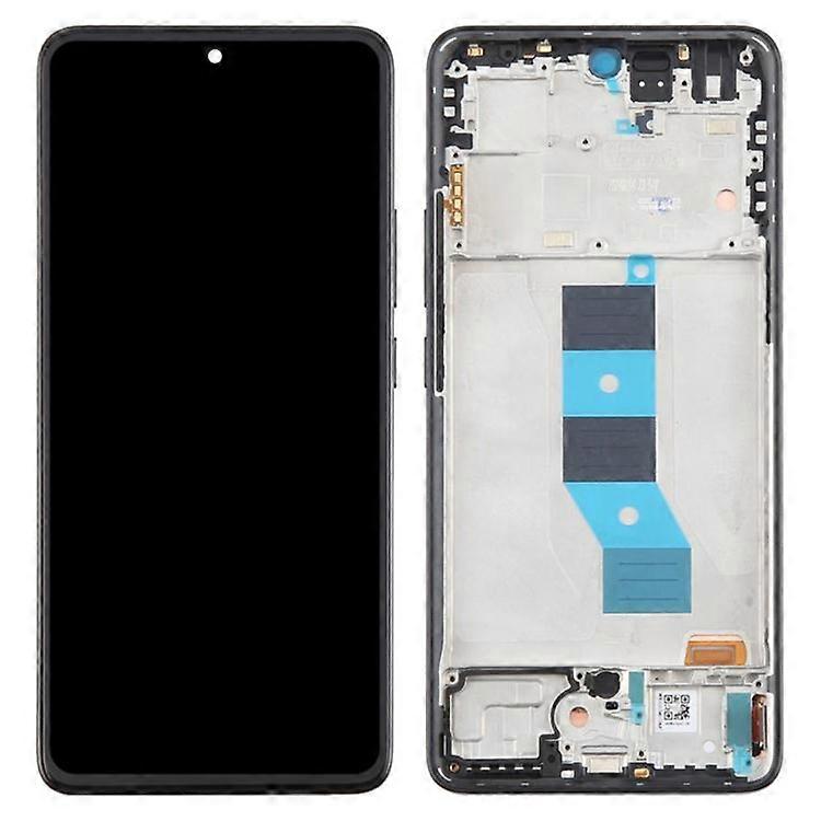 Compatible For Xiaomi Redmi Note 14 5G Grade C OLED Screen and Digitizer Assembly + Frame Spare Part (Without Logo)