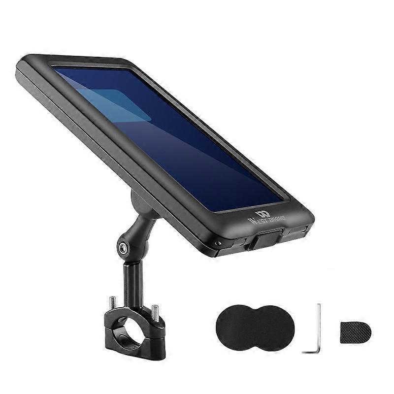 WEST BIKING Mountain Bicycle Riding Shock-proof Fixed Mobile Phone Bracket, Style: Handlebar