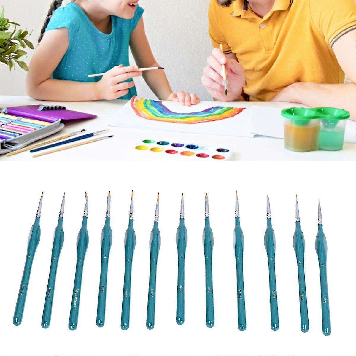 12 In 1 Triangle Pole Nylon Wool Hook Line Pen Set