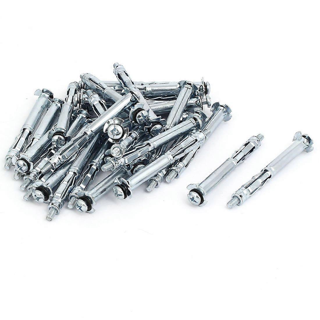 M4x60mm Thread Expansion Bolt Sleeve Anchor 30pcs for 31mm38mm Hollow Wall (7c1cf68bd86a1a41f10b3bd3800d60ad)