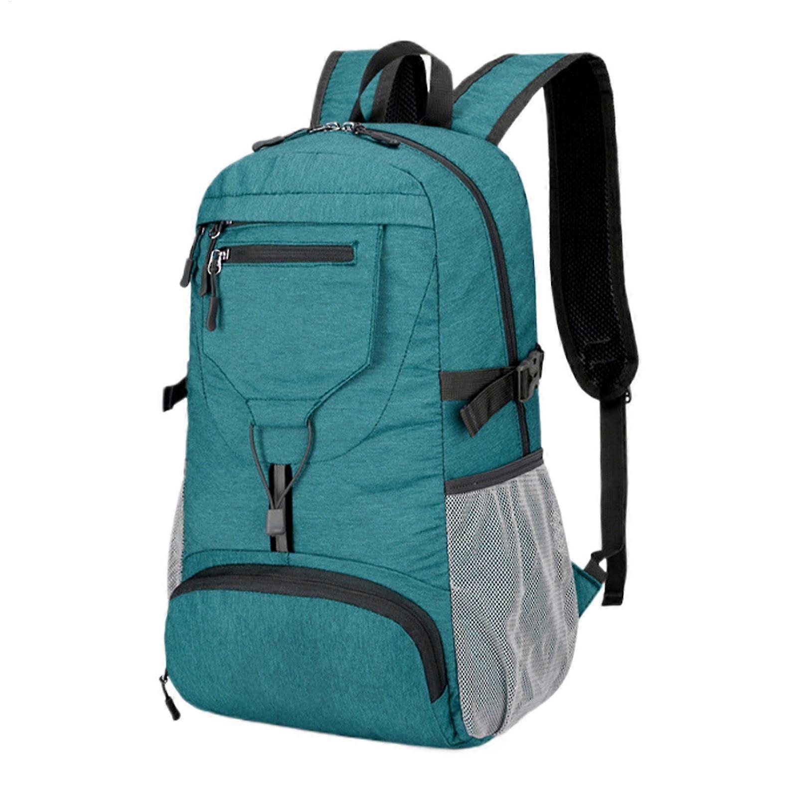 Hiking Daypack Travel Backpack Compact Foldable Bag with Reflective Stripes Lightweight Waterproof Design