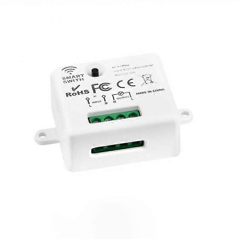 Aubess 10a Smart Switch Rf/rf433 + Wifi Dual Control Smart Switches Module On-off Device