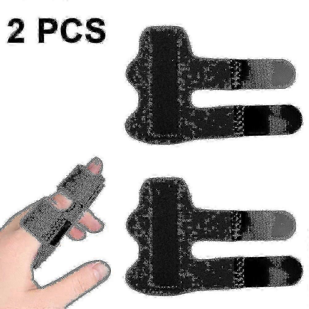 2 Pcs Finger Splint, Snap Finger Splint For Broken Fingers, Finger Protection For Arthritis Pain, Sp