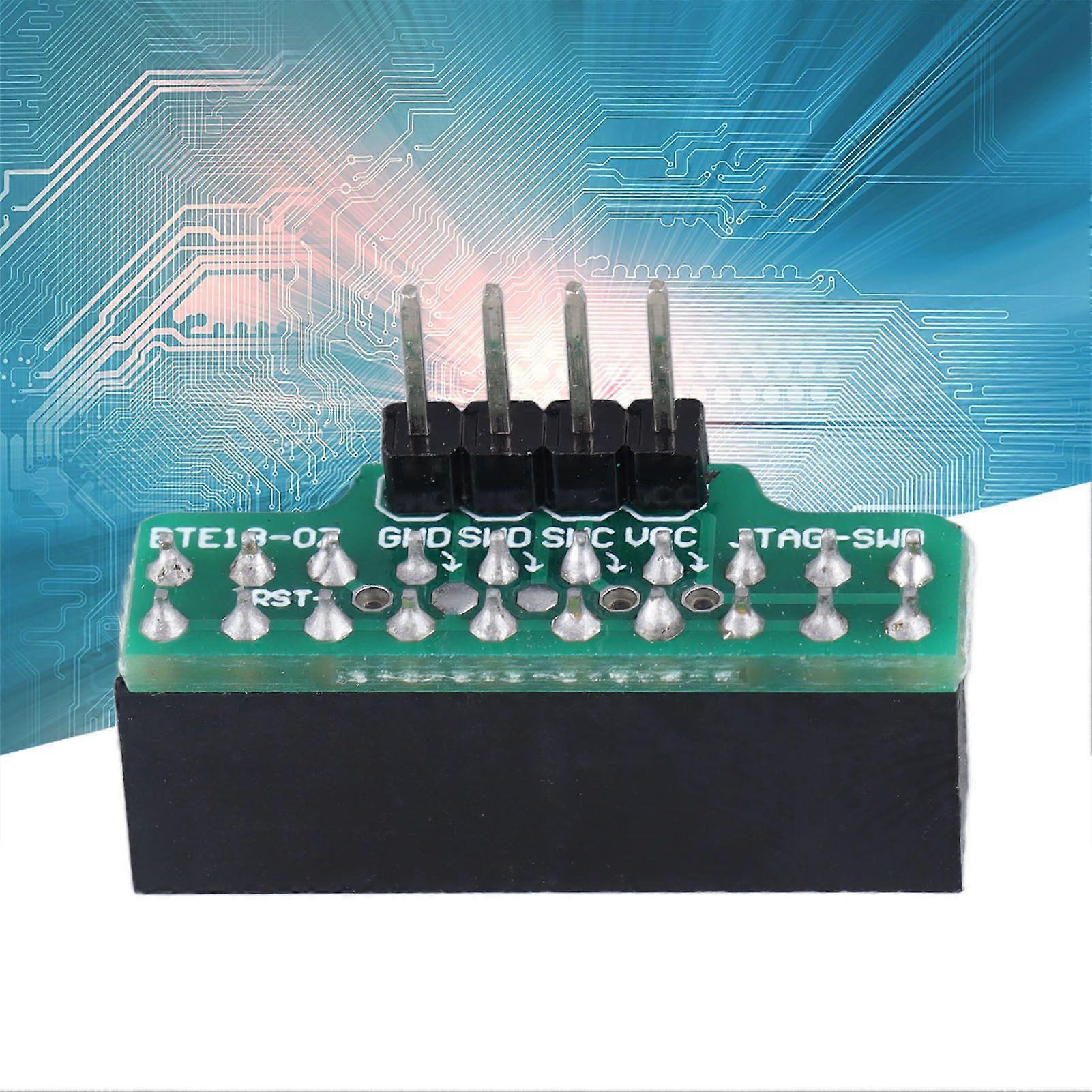 SSRGV Microcontrollers Debugger Adapter Easy Transfer Board Debug Probes Adapter for JLINK JLINK V8 V9 JTAG SWD