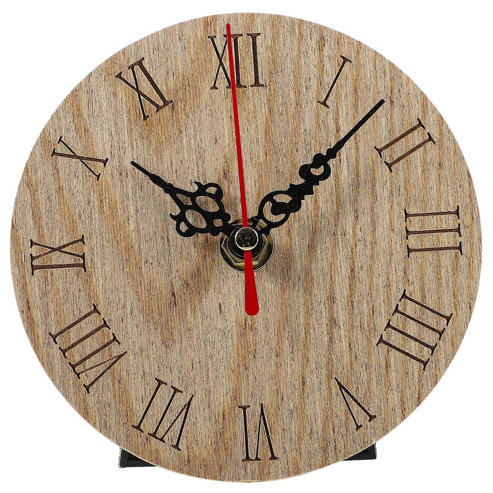 Here's a well structured product description for the **Retro Round Wall Clock**:

 

### **Vintage Style Retro Round Wall Clock – Silent & Non