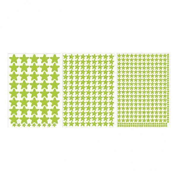 Luminous Pentagram And Star Wall Stickers Set (457 Pieces)