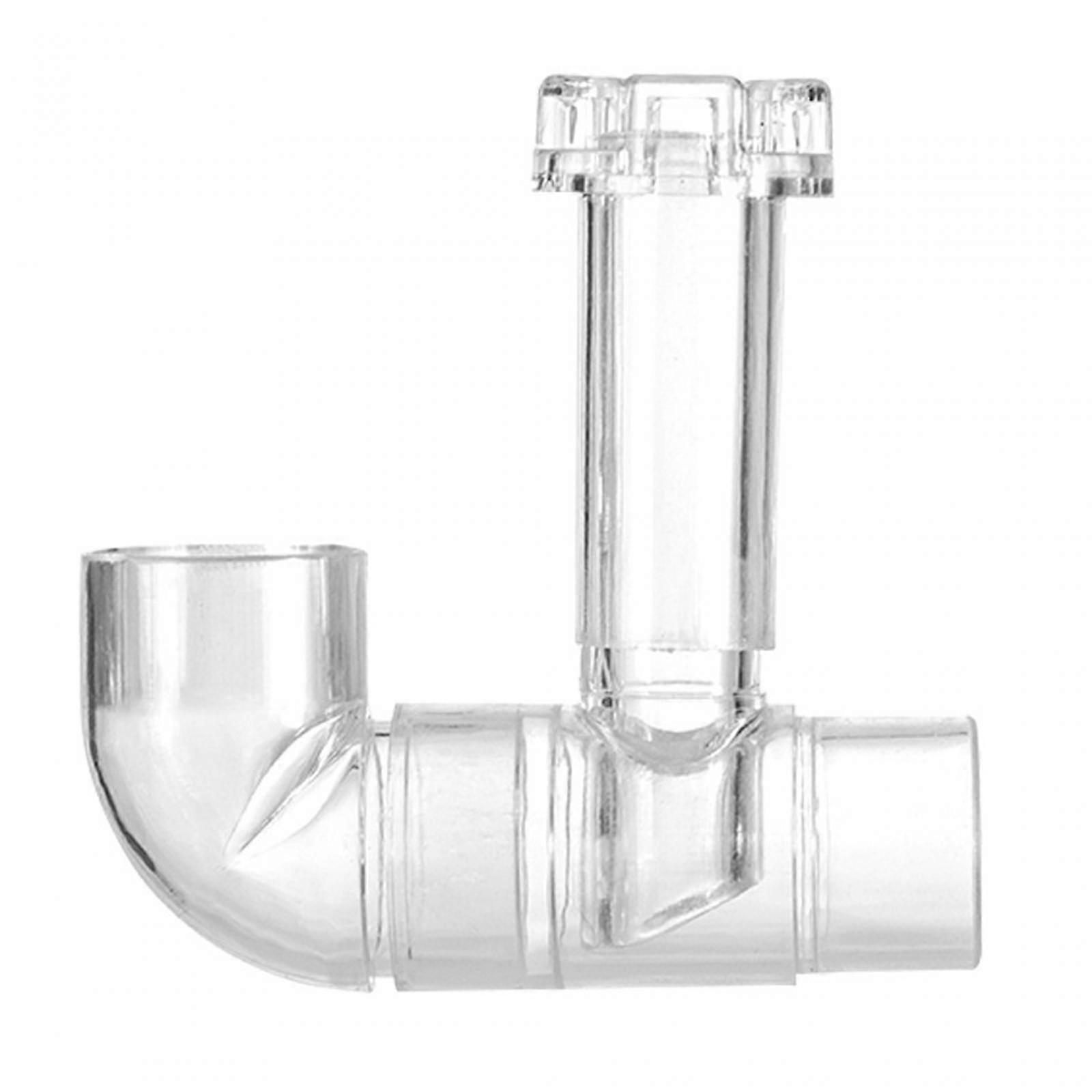Akvarium Ytskimmer Utloppsrör Transparent Bärbar Oljefilmsprocessor