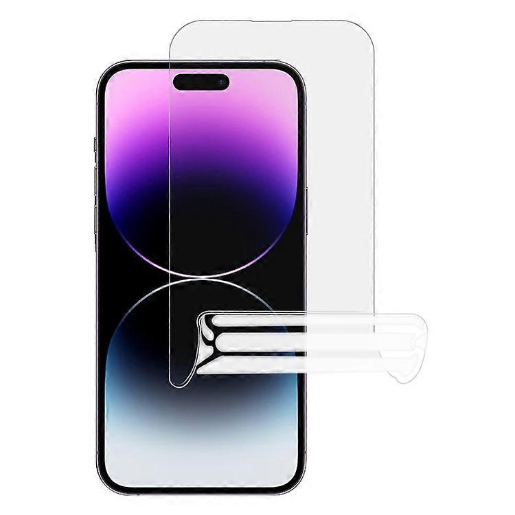 Compatible For iPhone 16 HD Clear PET Film Full Coverage Soft Screen Protector