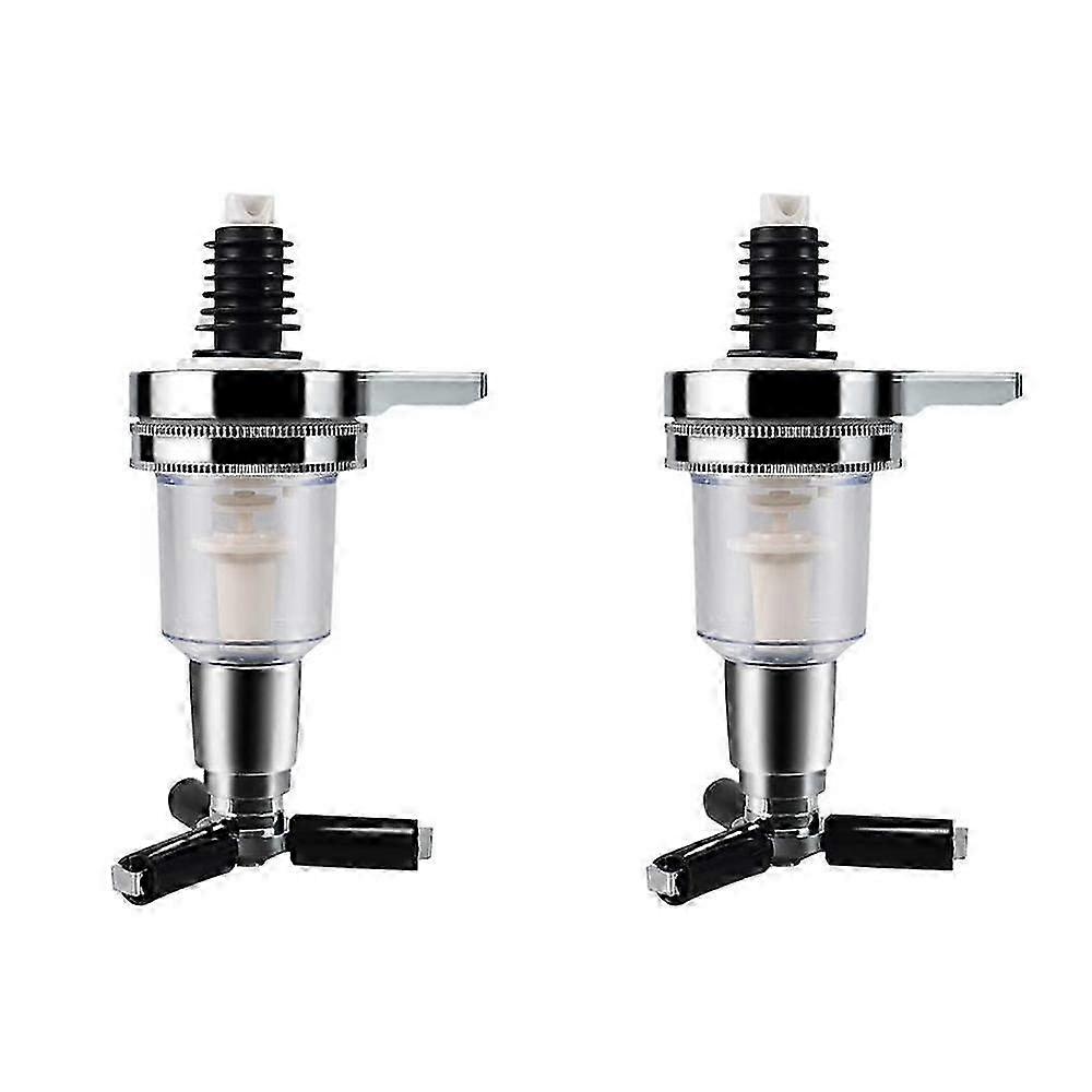 Wine Rack Nozzle Shot Dispenser for Cocktail Liquor Bottle Holder Rotating Mount