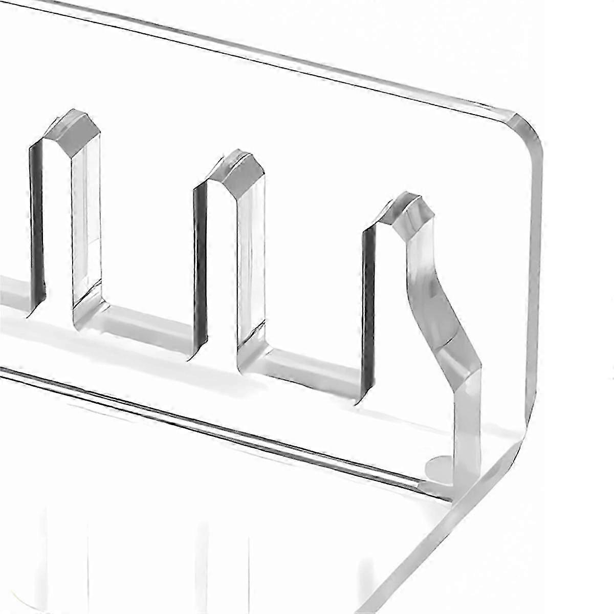 CD Holder 2 Pack, Clear Acrylic CD Organizers, CD Display Rack Holds ...