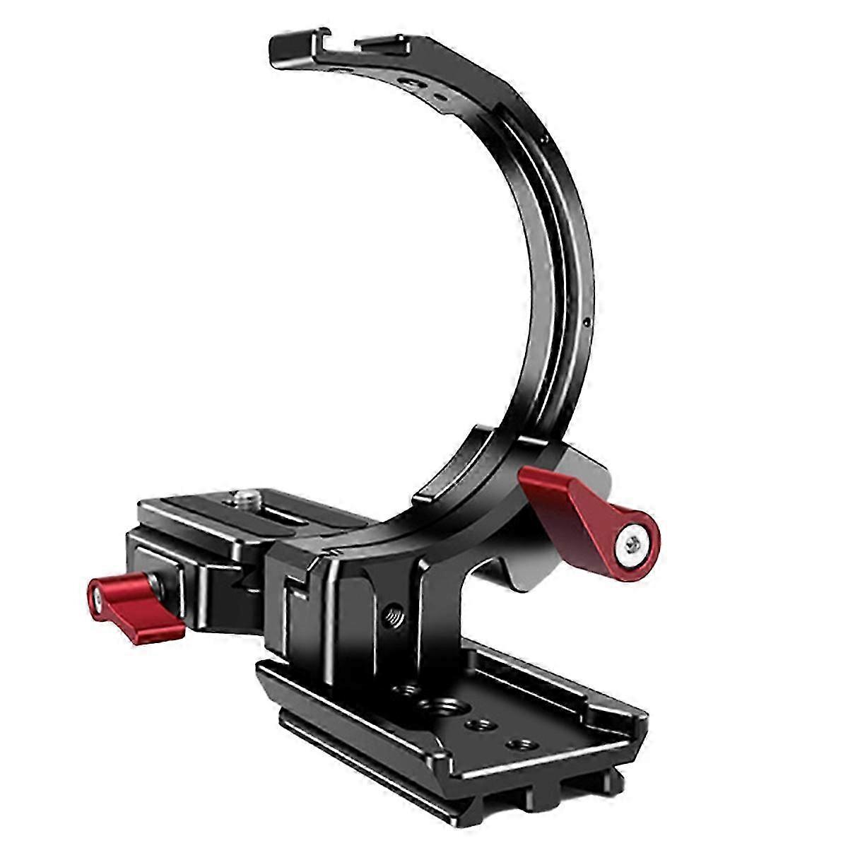 Rotatable Collar Mount Plate with Half Rings for Horizontal/Vertical Bracket